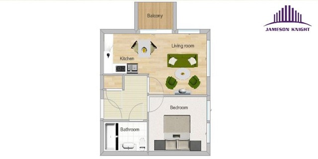  Image of 1 bedroom Property for sale in Turner Street London E16 at E16 1FH  Custom House, E16 1FH