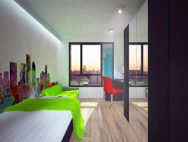  Image of 1 bedroom Studio flat to rent in Lower Gill Street Liverpool L3 at City Centre  liverpool, L3 5BB
