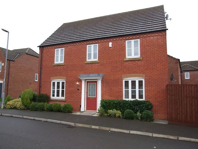  Image of 4 bedroom Detached house to rent in Newstead Way Loughborough LE11 at Newstead Way  Loughborough, LE11 2UA