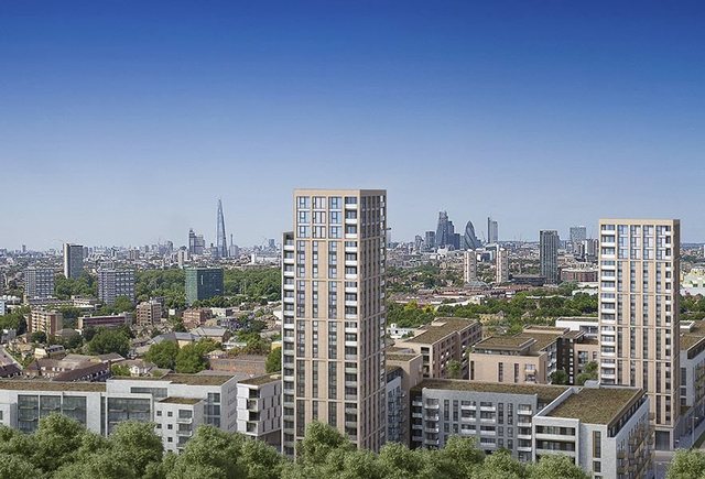  Image of 1 bedroom Flat for sale in Evelyn Street London SE8 at Greenland Place  London, SE8 5RT