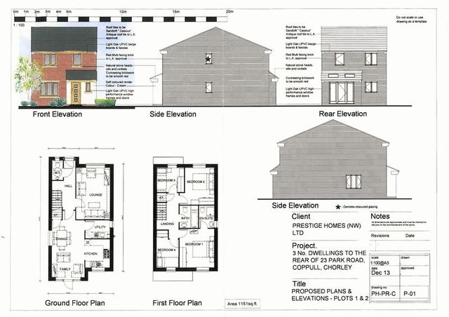  Image of 3 bedroom Detached house for sale in Park Road Coppull Chorley PR7 at Park Close, off Park Road Coppull Chorley, PR7 5AH