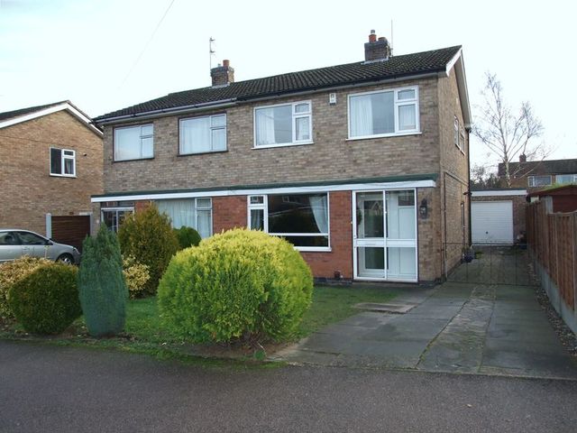  Image of 3 bedroom Semi-Detached house for sale in Patterdale Drive Loughborough LE11 at Patterdale Drive  Loughborough, LE11 3RT