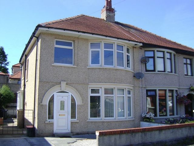  Image of 3 bedroom Semi-Detached house for sale in Regent Park Grove Morecambe LA4 at Regent Park Grove  Morecambe, LA4 4LB