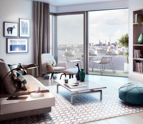  Image of 2 bedroom Flat for sale in North Woolwich Road London E16 at Barrier House  Royal Docks, E16 2BG