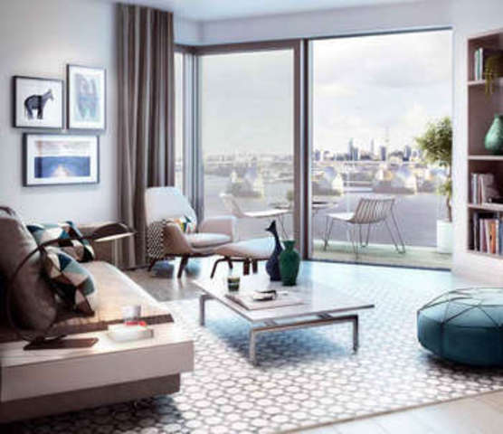  Image of 3 bedroom Flat for sale in North Woolwich Road London E16 at Latitude House  Royal Docks, E16 2BG