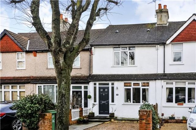  Image of 2 bedroom Terraced house for sale in Stanley Road Carshalton SM5 at Surrey, SM5 4LS