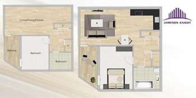  Image of 1 bedroom Property for sale in Montfichet Road Olympic Park London E20 at London E20 1EP Stratford, E20 1EP