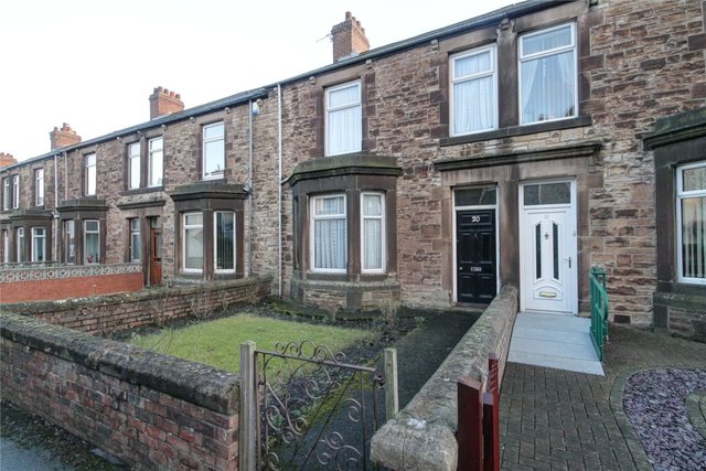  Image of 3 bedroom Terraced house for sale in The Avenue Consett DH8 at Consett County Durham Allensford, DH8 6NR