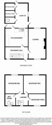  Image of 3 bedroom Terraced house for sale in The Close Hardmead Newport Pagnell MK16 at Newport Pagnell, MK16 9LA
