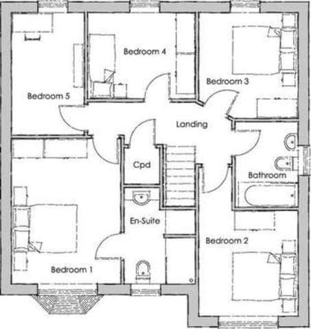  Image of 5 bedroom Detached house for sale in Brocklesby Avenue Immingham DN40 at Habrough Fields  Immingham, DN40 2AT