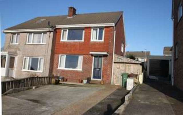  Image of 3 bedroom Semi-Detached house for sale in Highclere Gardens Plymouth PL6 at Widewell Plymouth Devon, PL6 7EB