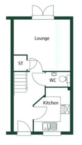  Image of 2 bedroom Mews to rent in Clos Ael-Y-Bryn Penygroes Llanelli SA14 at Penygroes Llanelli Carmarthenshire, SA14 7ND