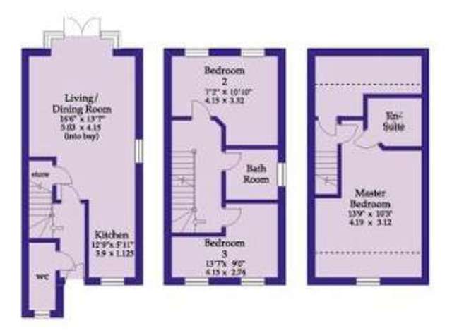  Image of 3 bedroom End of Terrace for sale in Farnley Road Menston Ilkley LS29 at Menston Ilkley Menston, LS29 6JW