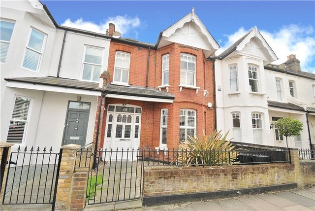  Image of 4 bedroom Terraced house for sale in Lavenham Road London SW18 at London  West Hill, SW18 5HA