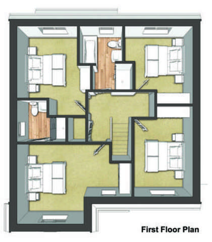  Image of 4 bedroom Detached house for sale in Roby Lea Castle Donington Derby DE74 at Castle Donington Castle Donington Derbyshire, DE74 2UR