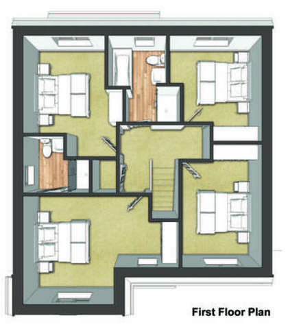  Image of 4 bedroom Detached house for sale in Roby Lea Castle Donington Derby DE74 at Castle Donington Castle Donington Derbyshire, DE74 2UR