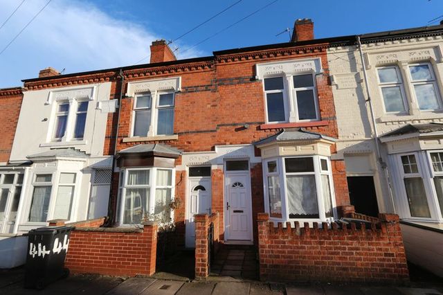  Image of 2 bedroom Terraced house for sale in Sylvan Street Leicester LE3 at Sylvan Street  Leicester, LE3 9GT