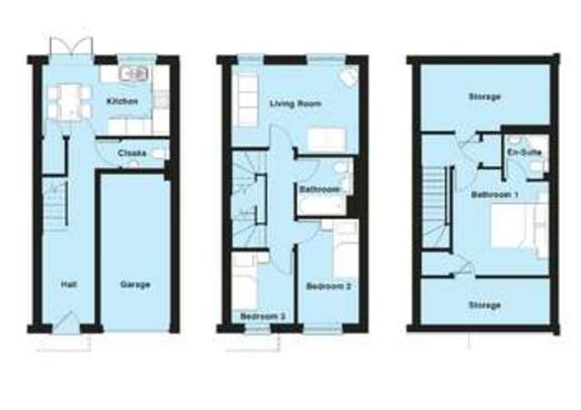  Image of 3 bedroom Semi-Detached house for sale in Regent Street Sandiacre Nottingham NG10 at The Cavendish  Sandiacre, NG10 5AU
