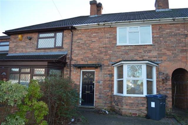  Image of 2 bedroom Terraced house to rent in The Ring Yardley Birmingham B25 at Yardley, B25 8QA