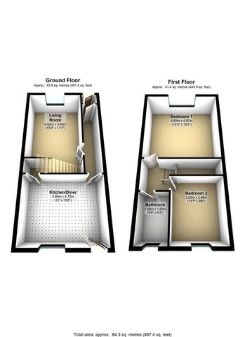  Image of 2 bedroom Terraced house for sale in Warwick Street Haslingden Rossendale BB4 at Warwick Street Haslingden Rossendale, BB4 5LR