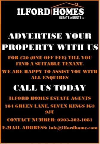  Image of 1 bedroom Flat to rent in High Road Ilford IG1 at 1. HIGH ROAD  ILFORD, IG1 1QF