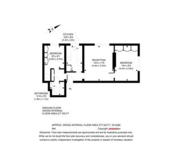  Image of 2 bedroom Flat for sale in Hemstal Road London NW6 at West Hampstead London Brondesbury, NW6 2AG