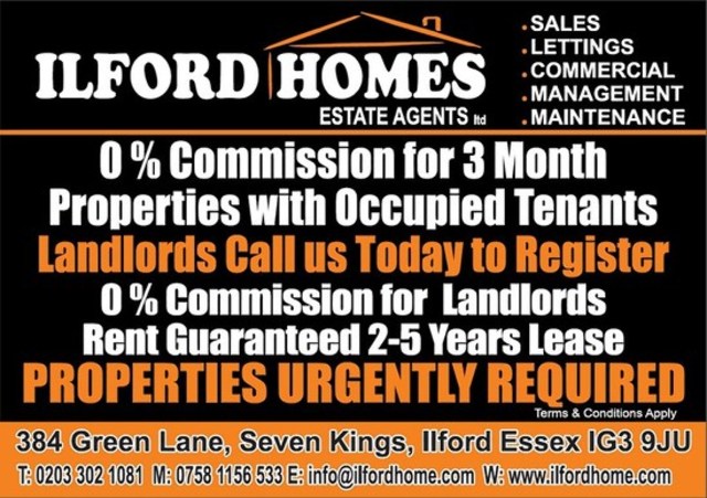  Image of 3 bedroom Terraced house to rent in Green Lane Ilford IG3 at ILFORD HOMES GREEN LANE ILFORD, IG3 9JU