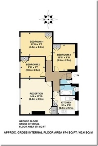 Image of 3 bedroom Ground Flat for sale in Harford Street London E1 at Moray House  London, E1 4PH
