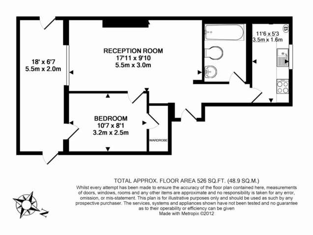  Image of 1 bedroom Apartment to rent in Orsett Terrace London W2 at Orsett Terrace Bayswater London, W2 6AJ