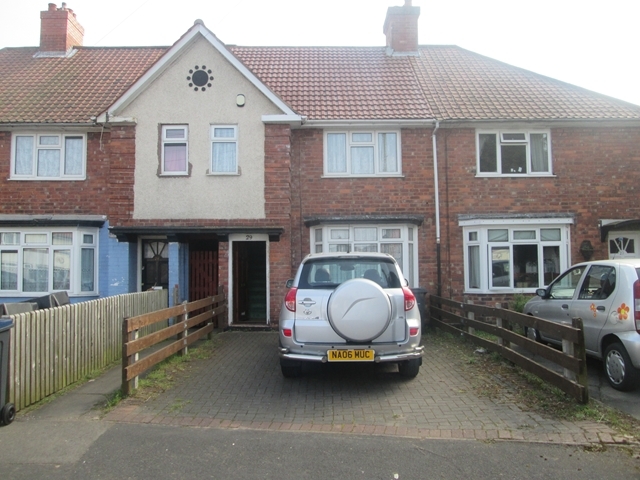  Image of 3 bedroom Terraced house to rent in Overton Grove Birmingham B27 at Overton Grove Acocks Green Birmingham, B27 7LP