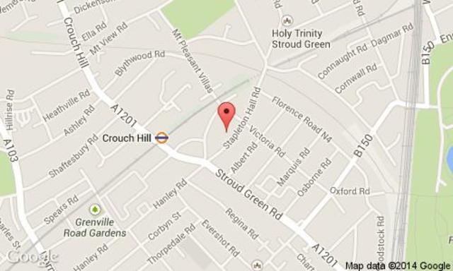  Image of 3 bedroom Terraced house to rent in Stapleton Hall Road London N4 at Stroud Green  Stroud Green, N4 3QE