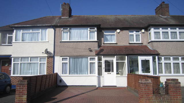  Image of 3 bedroom Terraced house for sale in Waltham Avenue Hayes UB3 at Middlesex  Hayes, UB3 1TF