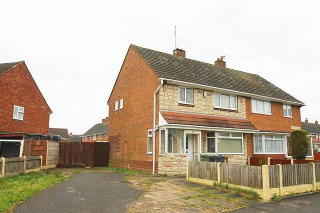  Image of 3 bedroom Semi-Detached house for sale in Cresswell Crescent Bloxwich Walsall WS3 at Cresswell Crescent  Walsall, WS3 2TS