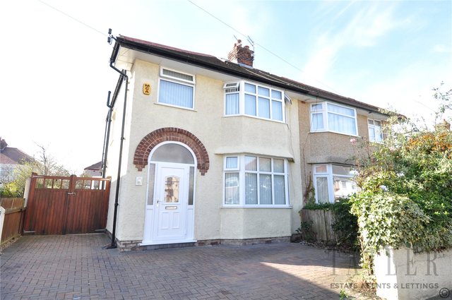  Image of 3 bedroom Semi-Detached house for sale in Duncan Drive Greasby Wirral CH49 at Greasby Wirral Wirral, CH49 2PR