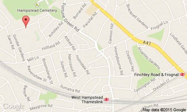  Image of 1 bedroom Flat to rent in Gondar Gardens London NW6 at West Hampstead London Brondesbury, NW6 1HG