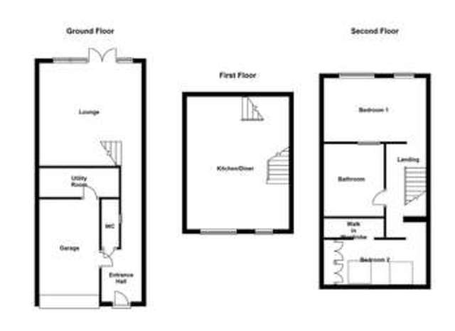  Image of 2 bedroom Town House for sale in Grey Gables Netherton Wakefield WF4 at Netherton Wakefield West Yorkshire, WF4 4SS