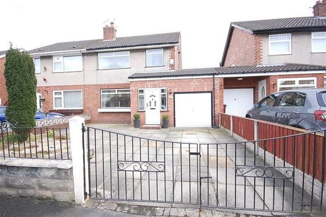  Image of 2 bedroom Semi-Detached house for sale in Rutland Avenue Halewood Liverpool L26 at Rutland Avenue Halewood Liverpool, L26 0TL