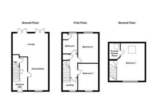  Image of 3 bedroom Town House for sale in The Point Wakefield WF2 at Wakefield West Yorkshire, WF2 9AP