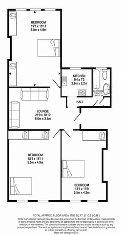  Image of 3 bedroom Flat to rent in Cavendish Road London SW12 at Cavendish Road Clapham South London, SW12 0BL