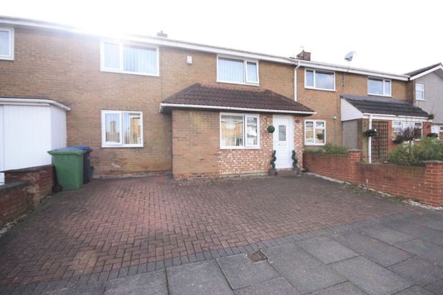  Image of 3 bedroom Terraced house for sale in Defoe Crescent Newton Aycliffe DL5 at Defoe Crescent  Newton Aycliffe, DL5 4JR