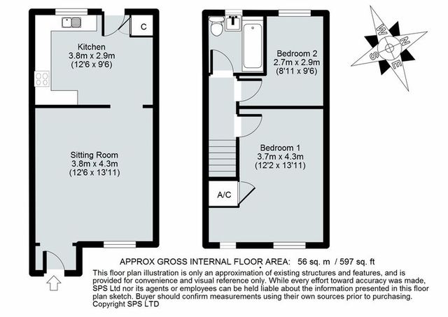  Image of 2 bedroom Terraced house for sale in Bowerman Close Kidlington OX5 at Bowerman Close  Kidlington, OX5 1TP
