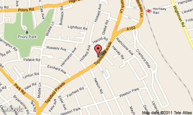  Image of 1 bedroom Flat for sale in Tottenham Lane London N8 at Tottenham Lane Crouch End Hornsey, N8 7HF