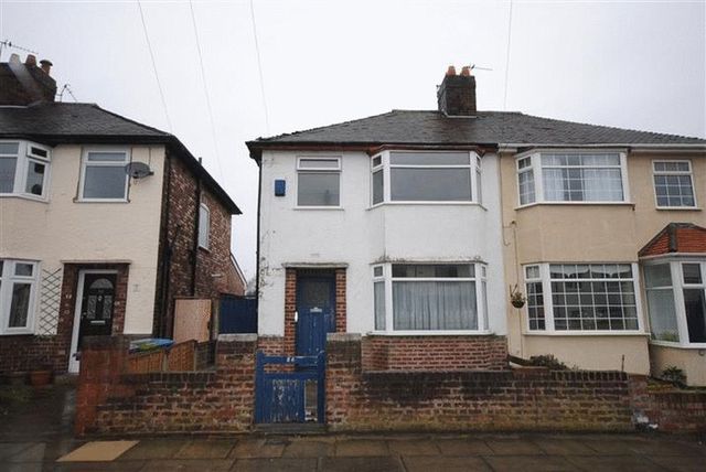  Image of 3 bedroom Semi-Detached house for sale in Walsingham Road Liverpool L16 at Walsingham Road Childwall Liverpool, L16 3NT