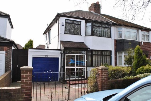  Image of 3 bedroom Semi-Detached house for sale in Bowring Park Road Broadgreen Liverpool L14 at Bowring Park Road  Liverpool, L14 3NR