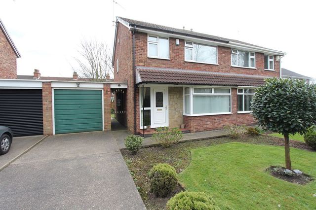  Image of 3 bedroom Semi-Detached house for sale in Overstrand Drive Sutton-on-Hull Hull HU7 at Overstrand Drive Sutton-On-Hull Hull, HU7 4XL