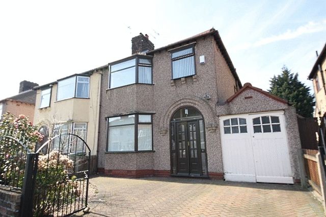  Image of 3 bedroom Semi-Detached house for sale in Stairhaven Road Allerton Liverpool L19 at Stairhaven Road  Liverpool, L19 7NN