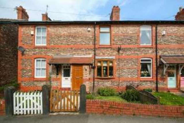  Image of 2 bedroom Terraced house for sale in Moss Lane Hale Altrincham WA15 at Altrincham, WA15 8AG