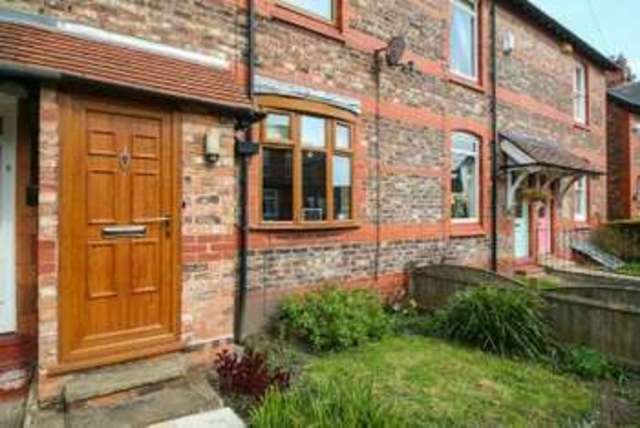  Image of 2 bedroom Terraced house for sale in Moss Lane Hale Altrincham WA15 at Altrincham, WA15 8AG