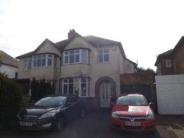  Image of 3 bedroom Semi-Detached house for sale in Stanley Avenue Shirley Solihull B90 at Shirley Solihull Shirley, B90 3NJ