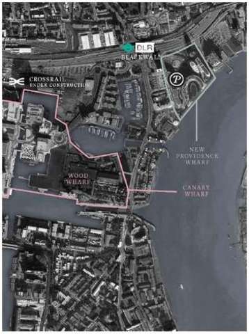  Image of 1 bedroom Flat for sale in Fairmont Avenue London E14 at Canary Wharf London Blackwall, E14 9PA
